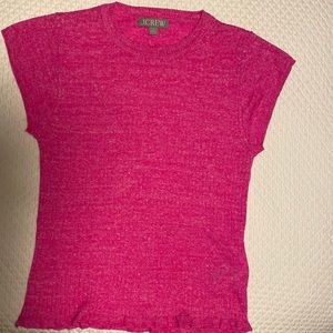 Jcrew short sleeve knit top